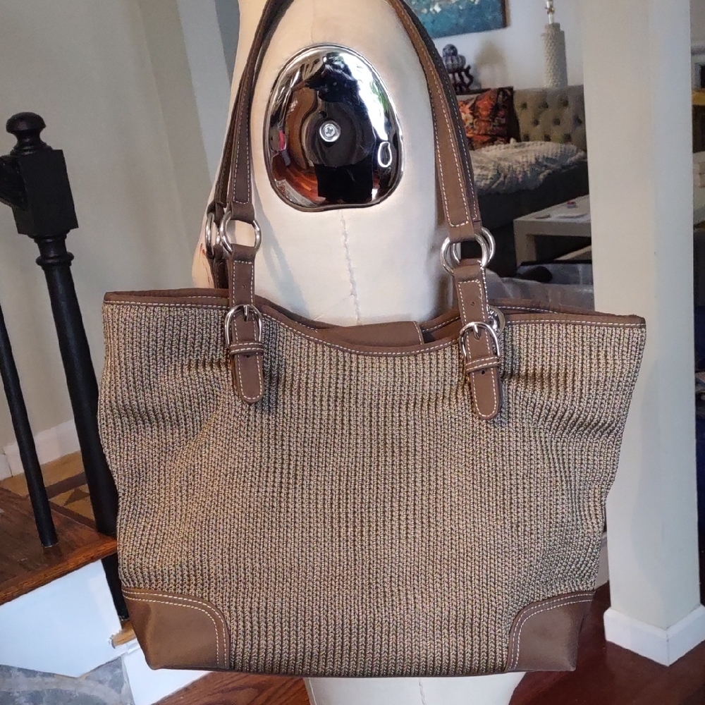 The Sak Brown and Tan Tote Bag